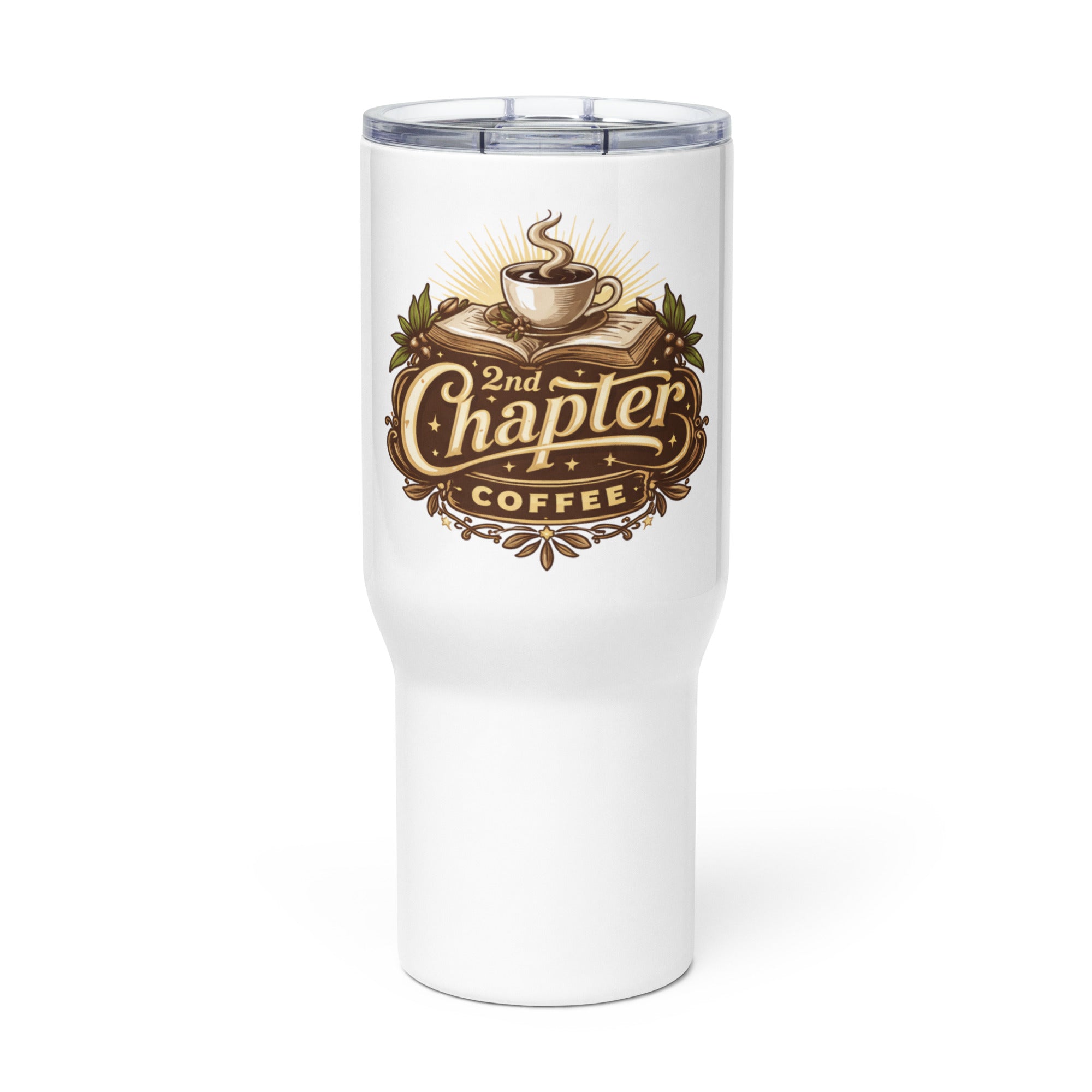 Travel Mug With a Handle – 2nd Chapter Coffee